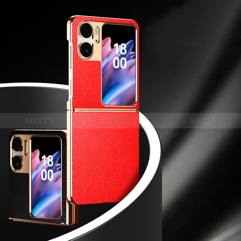 Handyhülle Hülle Luxus Leder Schutzhülle GS2 für Oppo Find N2 Flip 5G groß