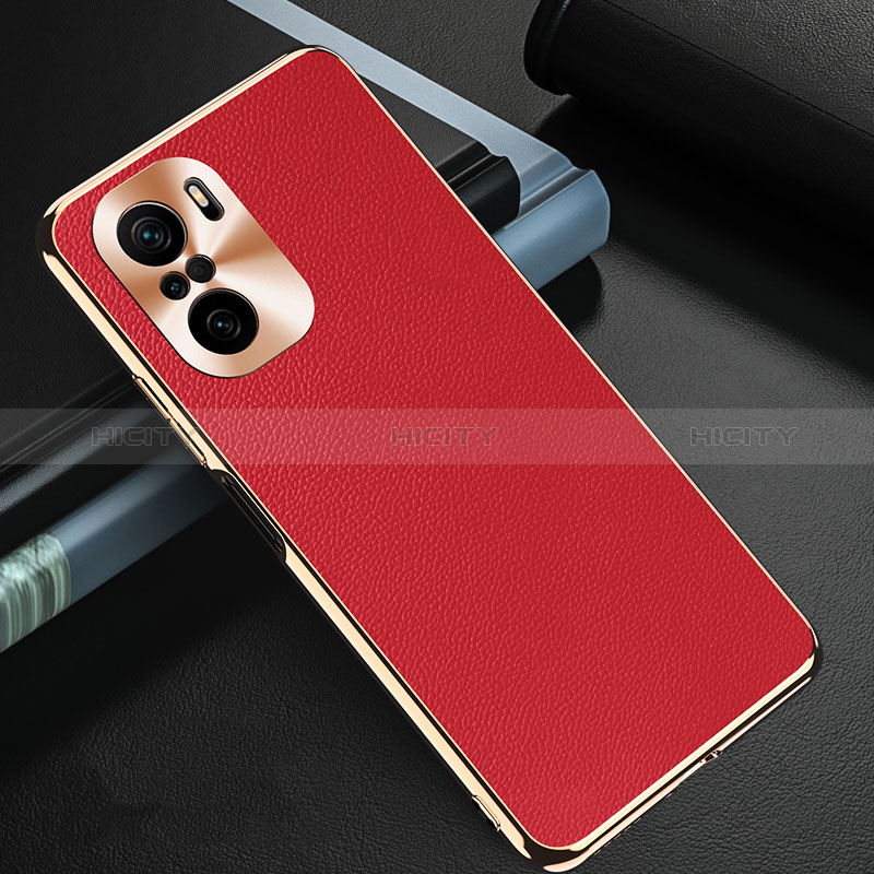 Handyhülle Hülle Luxus Leder Schutzhülle GS2 für Xiaomi Poco F3 5G Rot Plus