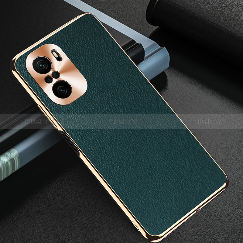 Handyhülle Hülle Luxus Leder Schutzhülle GS2 für Xiaomi Redmi K40 Pro 5G Grün