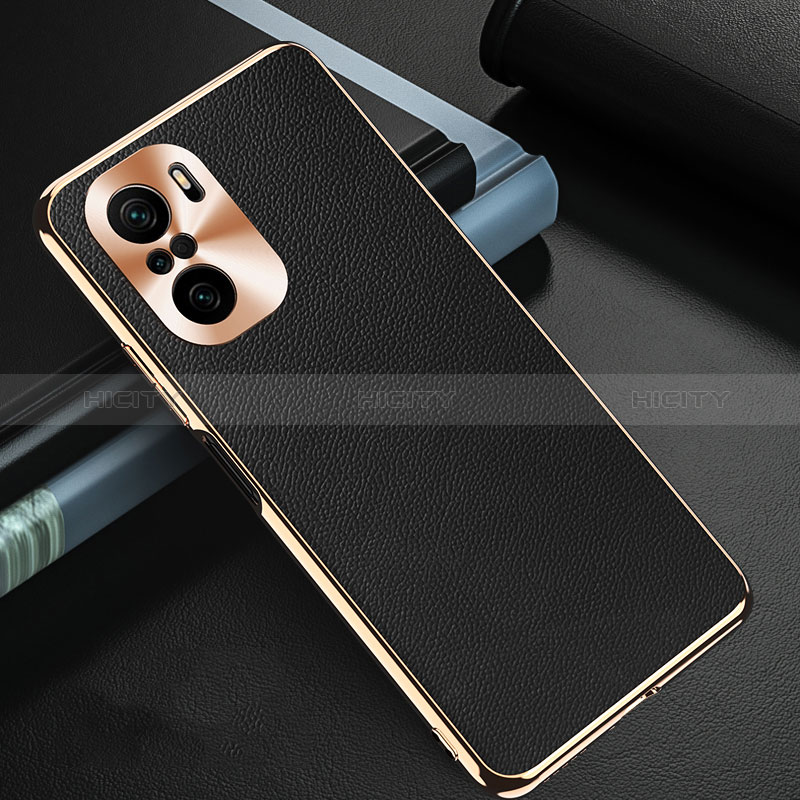 Handyhülle Hülle Luxus Leder Schutzhülle GS2 für Xiaomi Redmi K40 Pro 5G Schwarz Plus