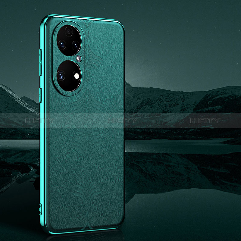 Handyhülle Hülle Luxus Leder Schutzhülle GS4 für Huawei P50 Pro groß