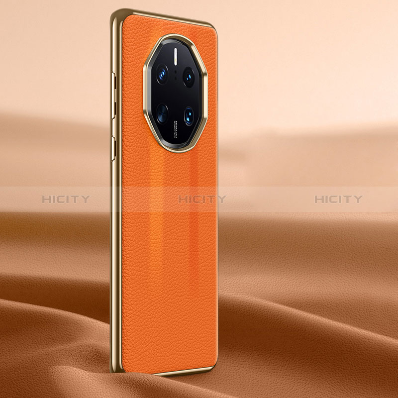 Handyhülle Hülle Luxus Leder Schutzhülle JB1 für Huawei Mate 50 RS Orange