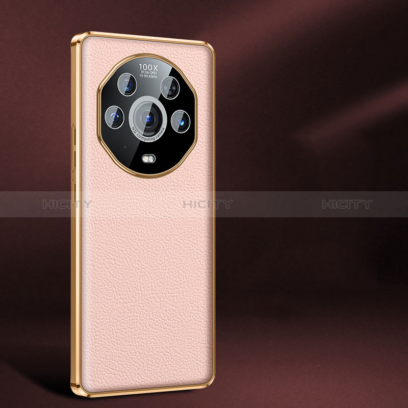 Handyhülle Hülle Luxus Leder Schutzhülle JB2 für Huawei Honor Magic3 Pro 5G Rosa Plus