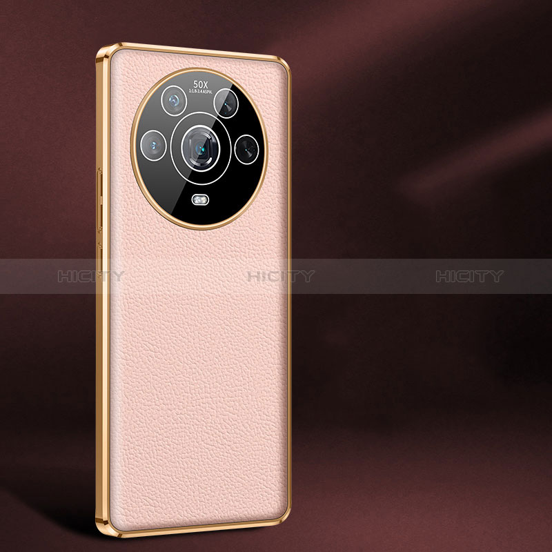 Handyhülle Hülle Luxus Leder Schutzhülle JB2 für Huawei Honor Magic4 5G Rosa