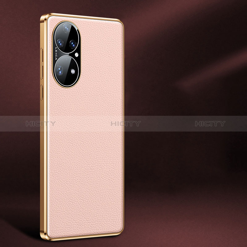 Handyhülle Hülle Luxus Leder Schutzhülle JB2 für Huawei P50 Rosa Plus