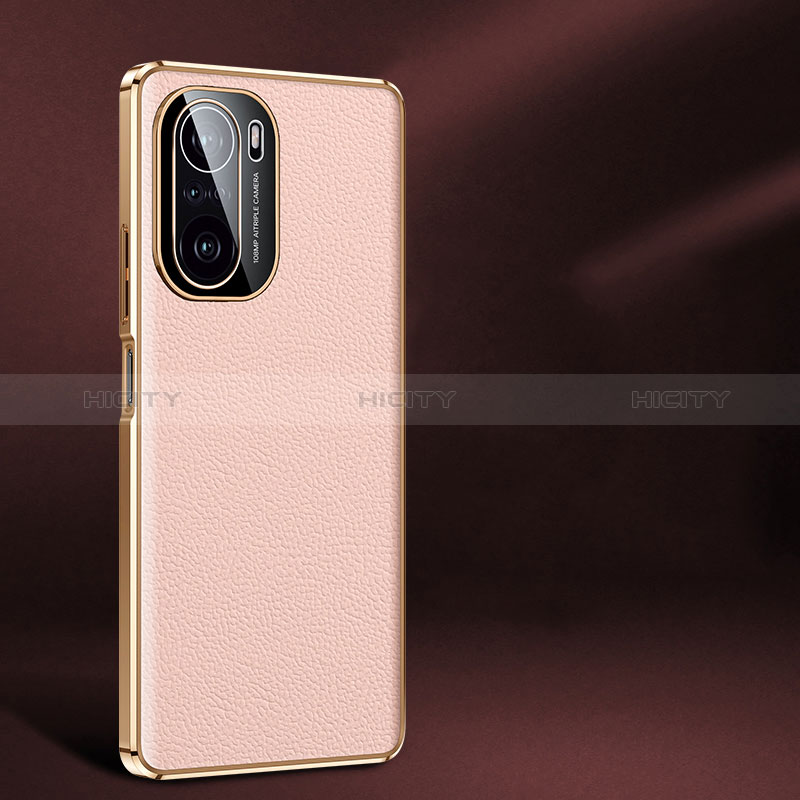 Handyhülle Hülle Luxus Leder Schutzhülle JB2 für Xiaomi Redmi K40 Pro+ Plus 5G Rosa Plus