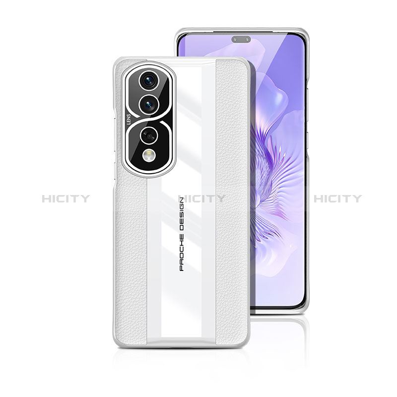 Handyhülle Hülle Luxus Leder Schutzhülle JB5 für Huawei Honor 80 Pro 5G Weiß