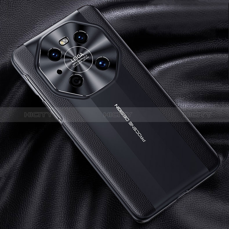 Handyhülle Hülle Luxus Leder Schutzhülle JB5 für Huawei Mate 40 Pro Schwarz