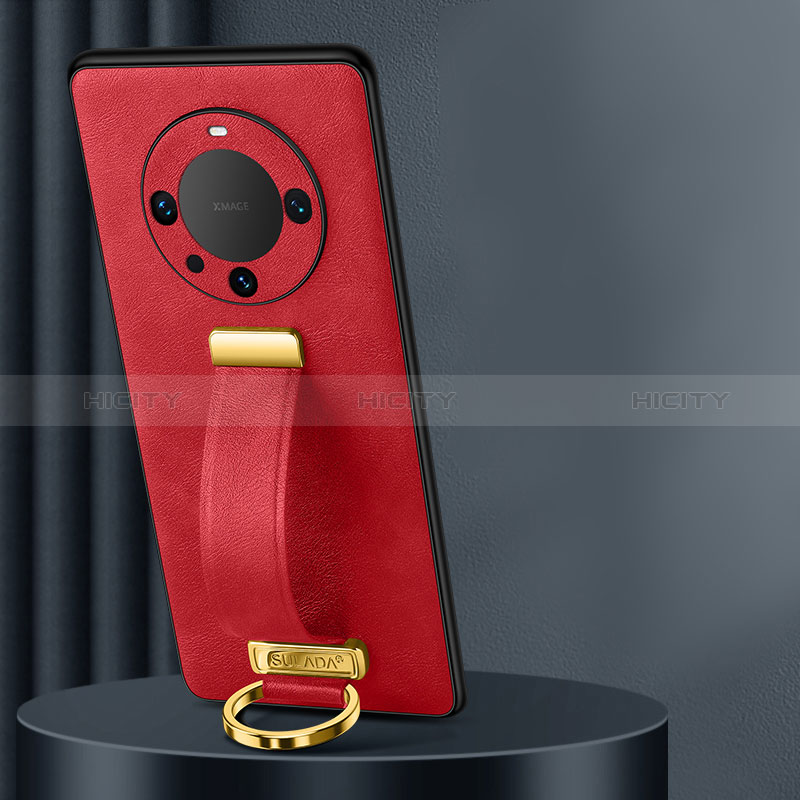 Handyhülle Hülle Luxus Leder Schutzhülle LD2 für Huawei Mate 60 Pro Rot