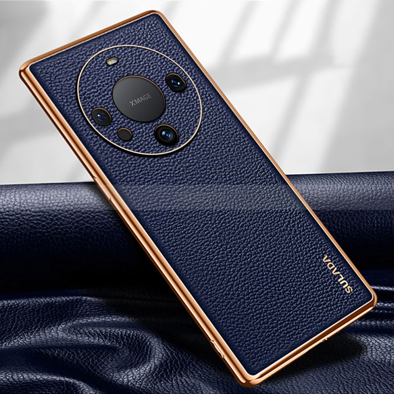 Handyhülle Hülle Luxus Leder Schutzhülle LD3 für Huawei Mate 60 Pro+ Plus Blau