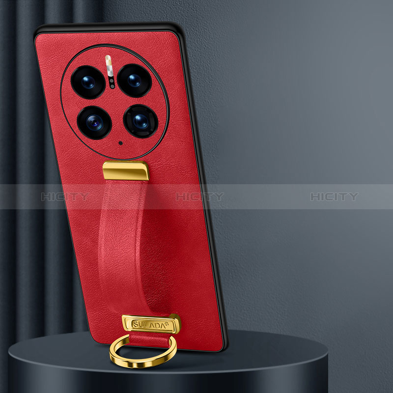 Handyhülle Hülle Luxus Leder Schutzhülle LD5 für Huawei Mate 50 Pro Rot