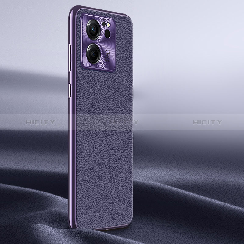 Handyhülle Hülle Luxus Leder Schutzhülle LF1 für Xiaomi Mi 13T 5G Violett Plus