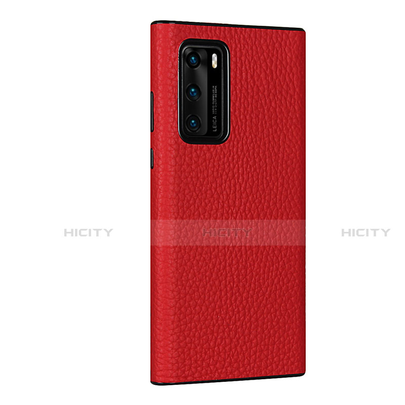 Handyhülle Hülle Luxus Leder Schutzhülle N02 für Huawei P40