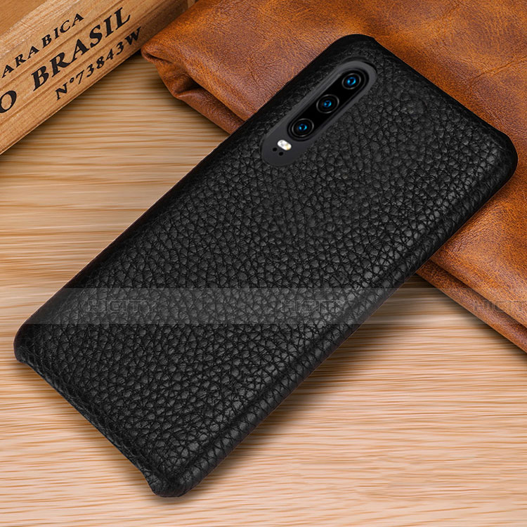 Handyhülle Hülle Luxus Leder Schutzhülle P01 für Huawei P30