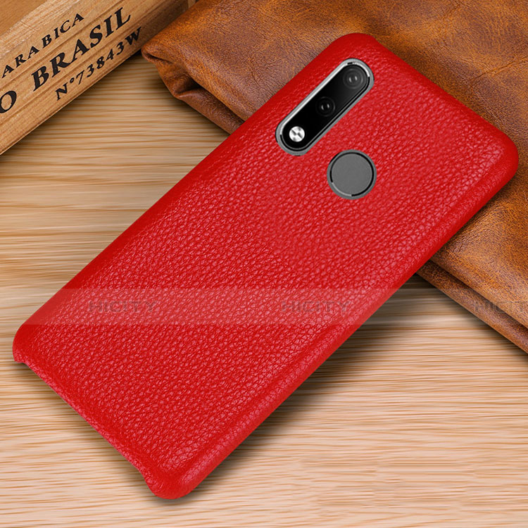 Handyhülle Hülle Luxus Leder Schutzhülle P01 für Huawei P30 Lite New Edition Rot