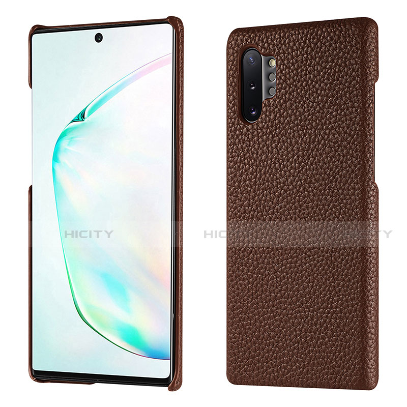 Handyhülle Hülle Luxus Leder Schutzhülle P01 für Samsung Galaxy Note 10 Plus