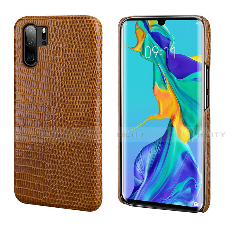 Handyhülle Hülle Luxus Leder Schutzhülle P02 für Huawei P30 Pro New Edition groß