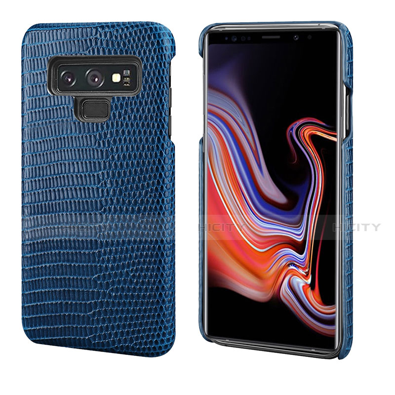 Handyhülle Hülle Luxus Leder Schutzhülle P02 für Samsung Galaxy Note 9 groß