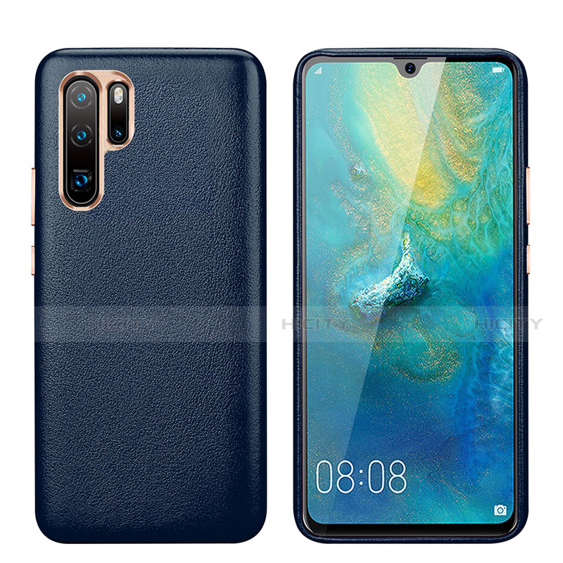 Handyhülle Hülle Luxus Leder Schutzhülle P03 für Huawei P30 Pro New Edition groß