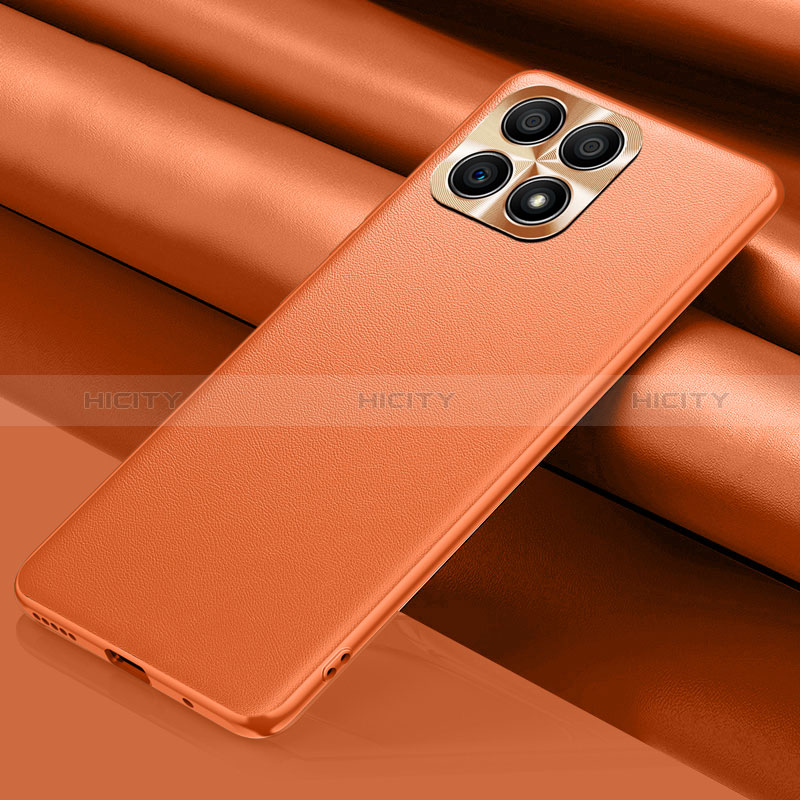 Handyhülle Hülle Luxus Leder Schutzhülle QK1 für Huawei Honor X30i Orange