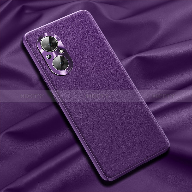 Handyhülle Hülle Luxus Leder Schutzhülle QK1 für Huawei Nova 9 SE Violett