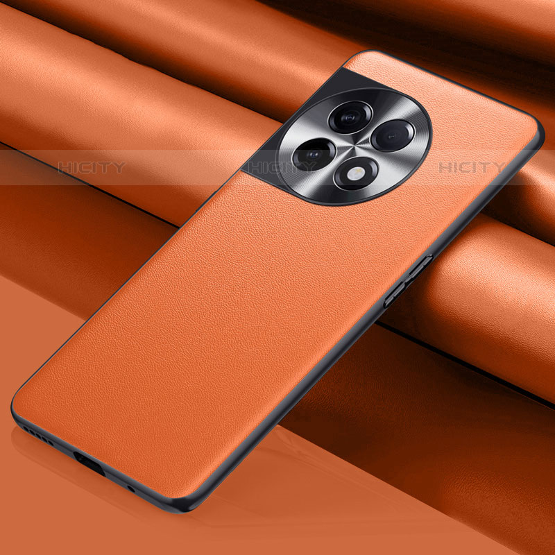 Handyhülle Hülle Luxus Leder Schutzhülle QK1 für OnePlus Ace 2 Pro 5G Orange