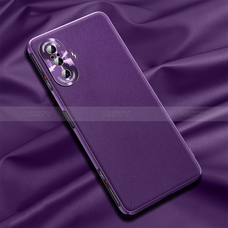 Handyhülle Hülle Luxus Leder Schutzhülle QK1 für Xiaomi Poco F3 GT 5G Violett