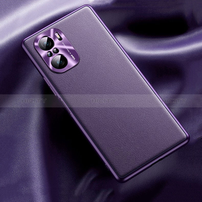 Handyhülle Hülle Luxus Leder Schutzhülle QK1 für Xiaomi Redmi K40 Pro+ Plus 5G Violett