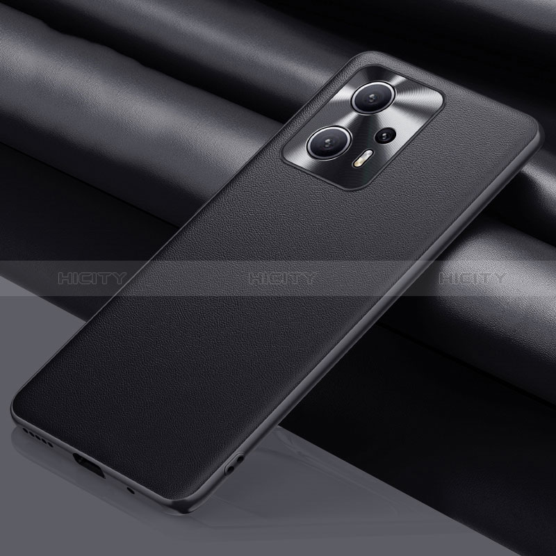 Handyhülle Hülle Luxus Leder Schutzhülle QK1 für Xiaomi Redmi Note 11T Pro 5G Schwarz Plus