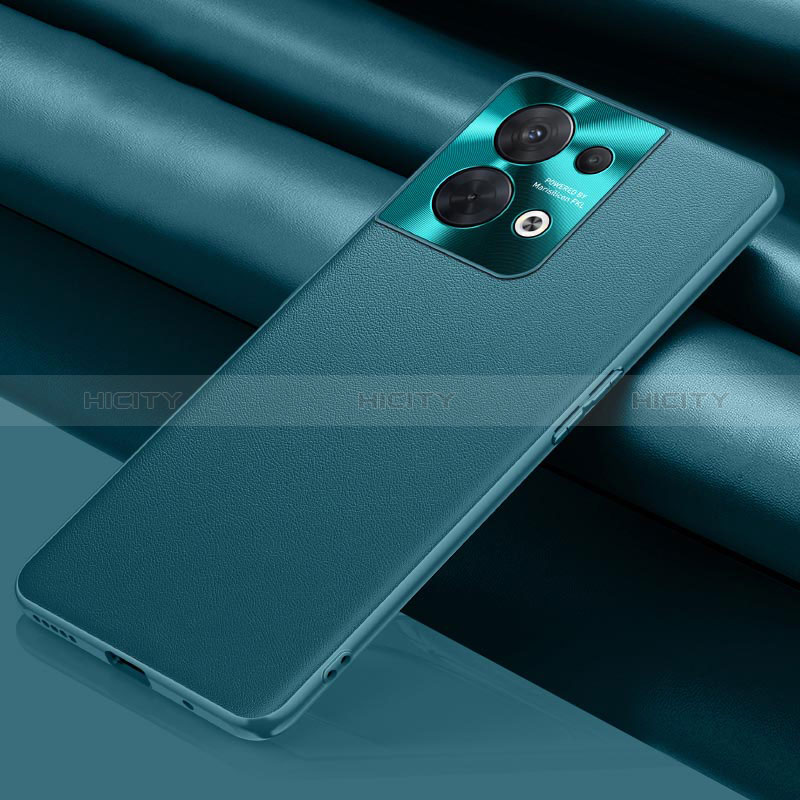 Handyhülle Hülle Luxus Leder Schutzhülle QK1 für Xiaomi Redmi Note 13 5G Cyan