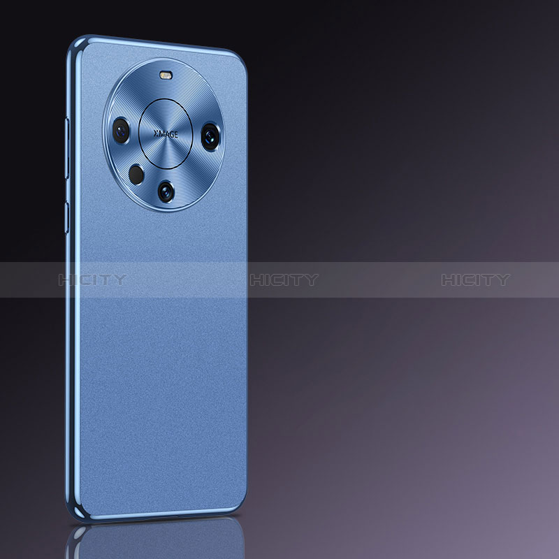 Handyhülle Hülle Luxus Leder Schutzhülle QK2 für Huawei Mate 60 Pro Blau