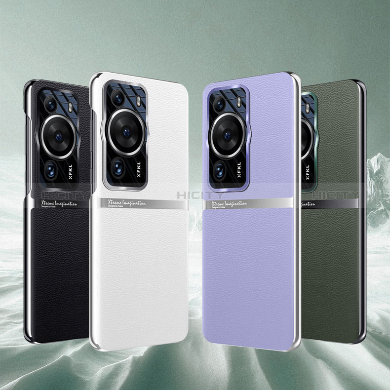 Handyhülle Hülle Luxus Leder Schutzhülle QK2 für Huawei P60 Pro