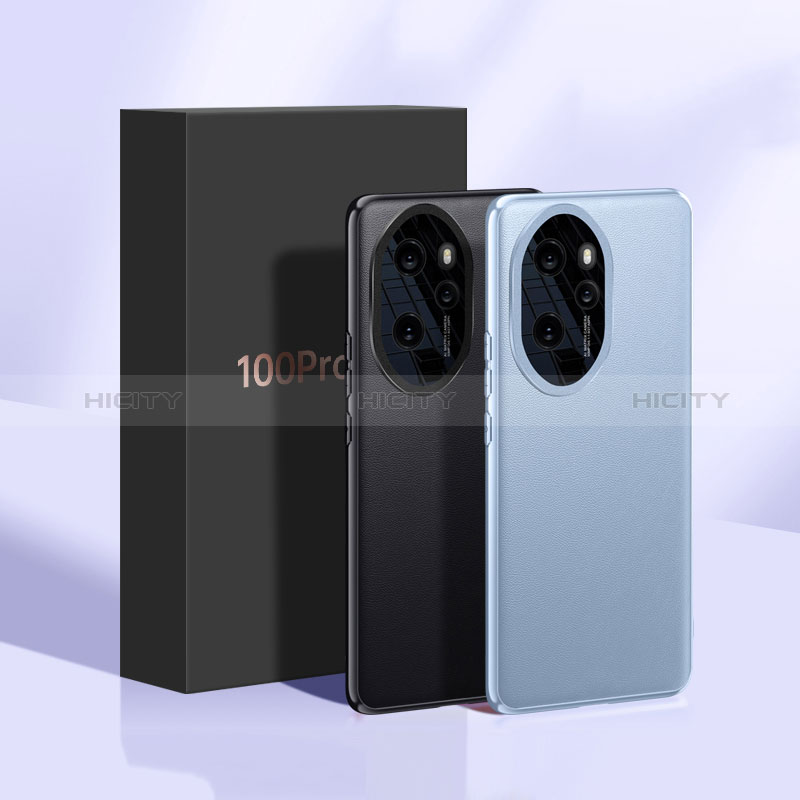 Handyhülle Hülle Luxus Leder Schutzhülle QK3 für Huawei Honor 100 Pro 5G groß