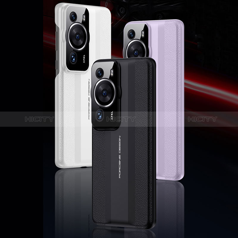 Handyhülle Hülle Luxus Leder Schutzhülle QK3 für Huawei P60 Pro