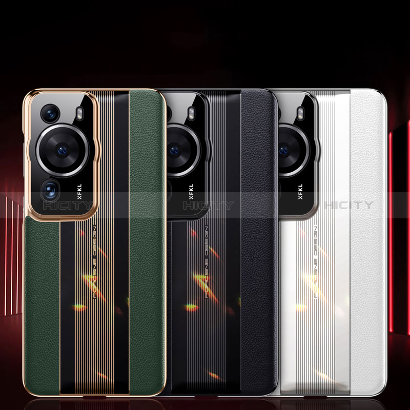 Handyhülle Hülle Luxus Leder Schutzhülle QK4 für Huawei P60 Pro