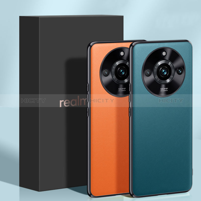 Handyhülle Hülle Luxus Leder Schutzhülle QK4 für Realme Narzo 60 5G groß