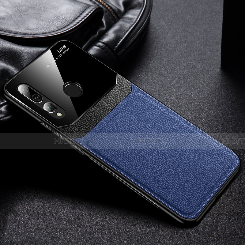 Handyhülle Hülle Luxus Leder Schutzhülle R01 für Huawei Honor 20E Blau