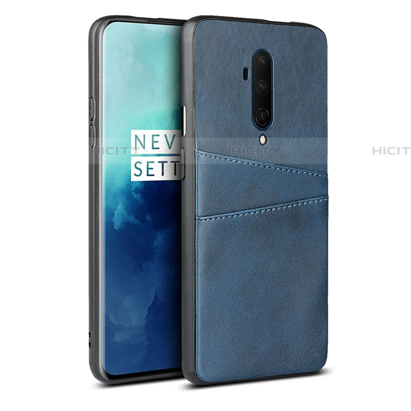 Handyhülle Hülle Luxus Leder Schutzhülle R01 für OnePlus 7T Pro Blau Plus