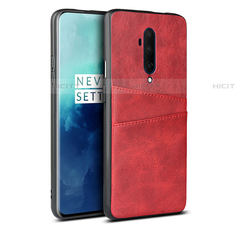 Handyhülle Hülle Luxus Leder Schutzhülle R01 für OnePlus 7T Pro Rot