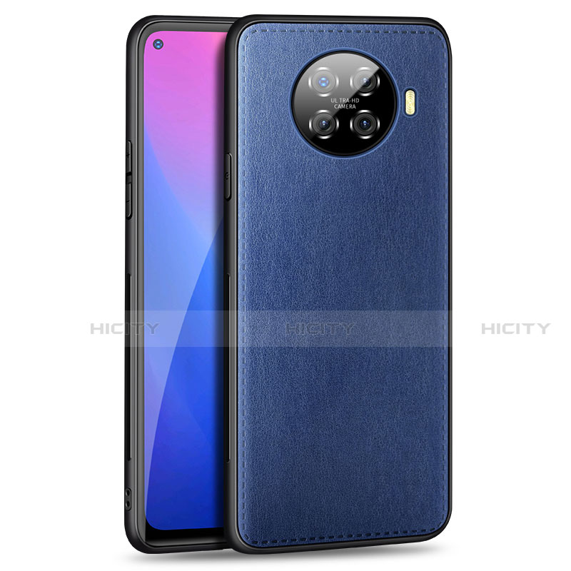 Handyhülle Hülle Luxus Leder Schutzhülle R01 für Oppo Ace2 Blau