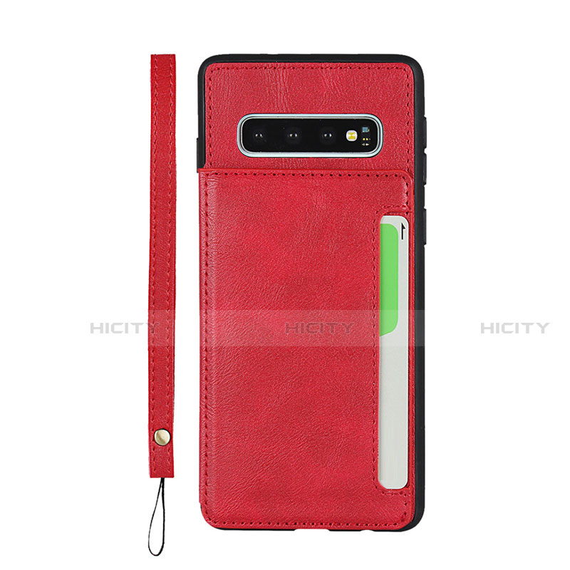 Handyhülle Hülle Luxus Leder Schutzhülle R01 für Samsung Galaxy S10 5G