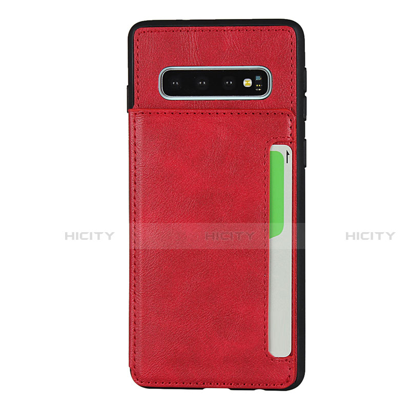 Handyhülle Hülle Luxus Leder Schutzhülle R01 für Samsung Galaxy S10 5G