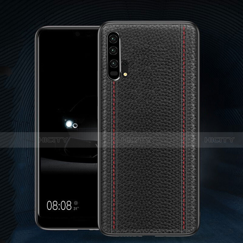 Handyhülle Hülle Luxus Leder Schutzhülle R02 für Huawei Honor 20 Pro