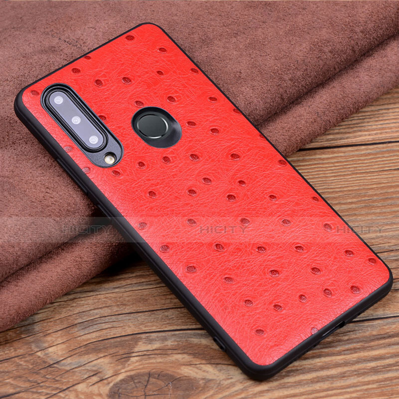 Handyhülle Hülle Luxus Leder Schutzhülle R02 für Huawei Honor 20i Rot