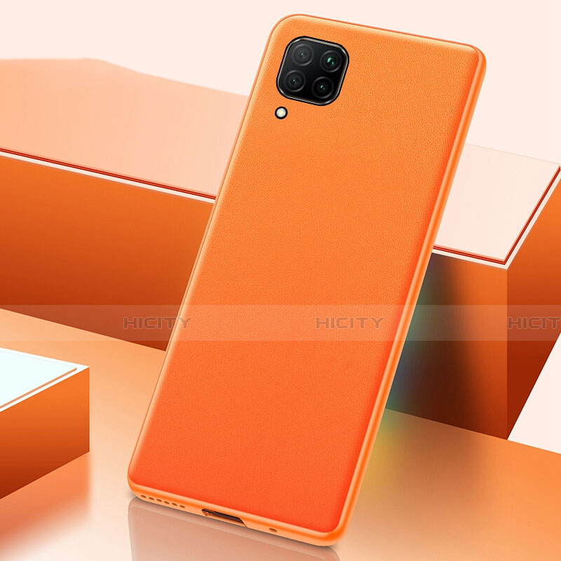 Handyhülle Hülle Luxus Leder Schutzhülle R02 für Huawei Nova 7i Orange Plus