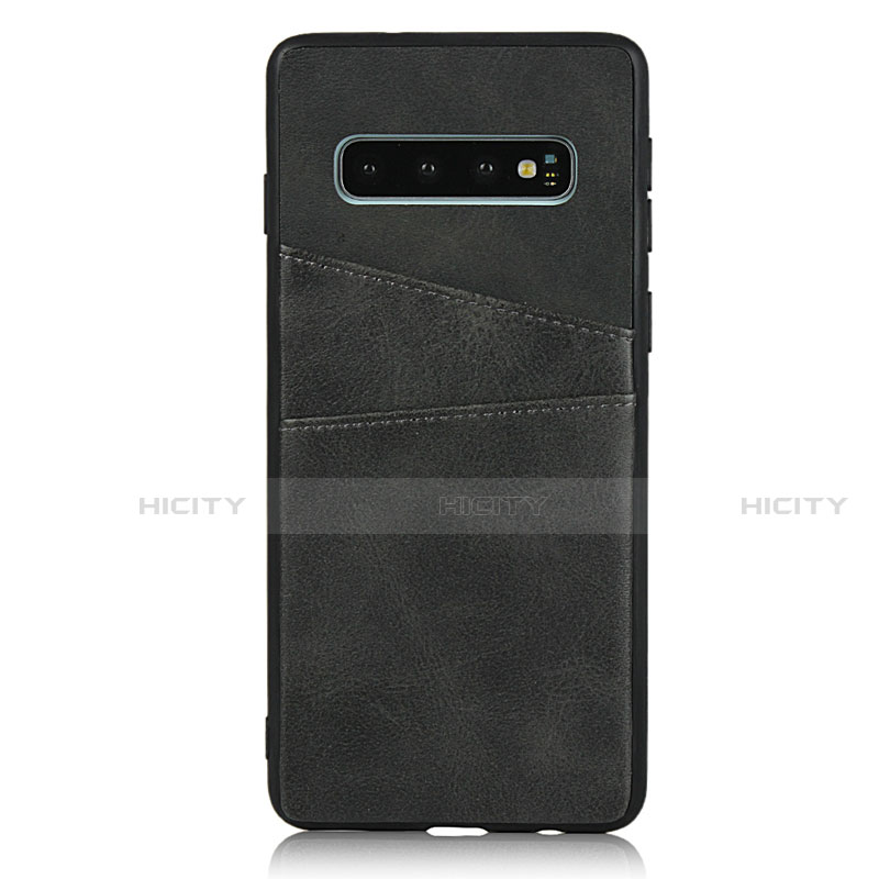 Handyhülle Hülle Luxus Leder Schutzhülle R02 für Samsung Galaxy S10