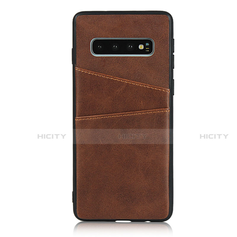 Handyhülle Hülle Luxus Leder Schutzhülle R02 für Samsung Galaxy S10 5G