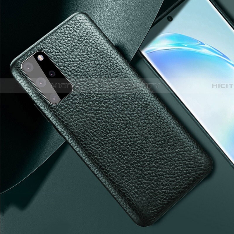 Handyhülle Hülle Luxus Leder Schutzhülle R02 für Samsung Galaxy S20 Plus