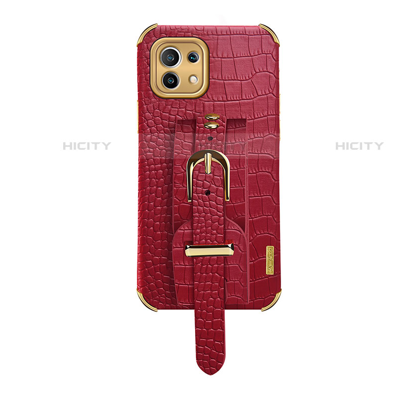 Handyhülle Hülle Luxus Leder Schutzhülle R02 für Xiaomi Mi 11 Lite 5G Rot Plus