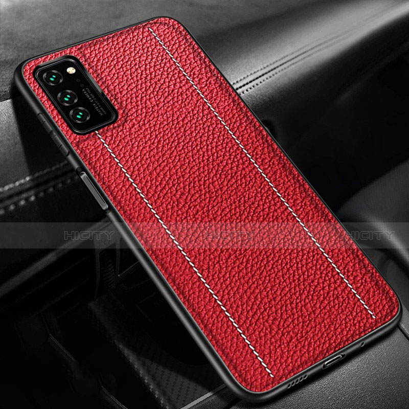 Handyhülle Hülle Luxus Leder Schutzhülle R03 für Huawei Honor V30 Pro 5G Rot